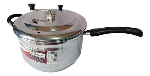 Sartén para palomitas, tamaño grande, con asa, para hacer palomitas, 4,8 l