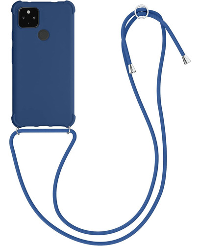 Funda Para Celular Google Pixel 4a 5g Kwmobile Color Azul