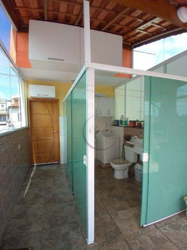 Imagem 12 de 22 de Cobertura Com 2 Dormitórios À Venda, 83 M² Por R$ 300.000,00 - Jardim Las Vegas - Santo André/sp - Co0907