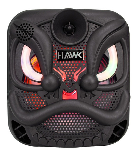 Bocina Bafle Bluetooth Hawk Ultimate 8  Control Remoto Fm
