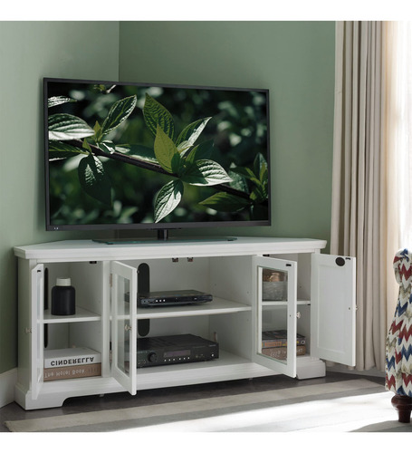 Leick Home 85386 Soporte Esquinero Para Tv De 65 Pulgadas