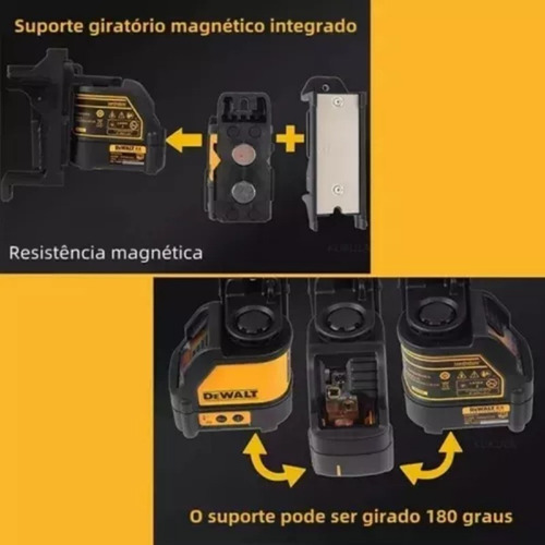 Para Dewalt Laser, Nível 2, Linhas Cruzadas, Laser De Linha
