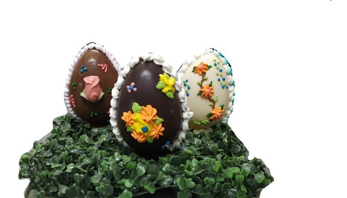 Huevo De Pascua Chocolate - N10 De 120 Grs - Semi Amargo