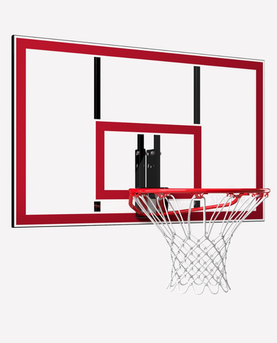 Imagen 3 de 5 de Aro Tablero De Basketball Spalding Con Resorte Flexible