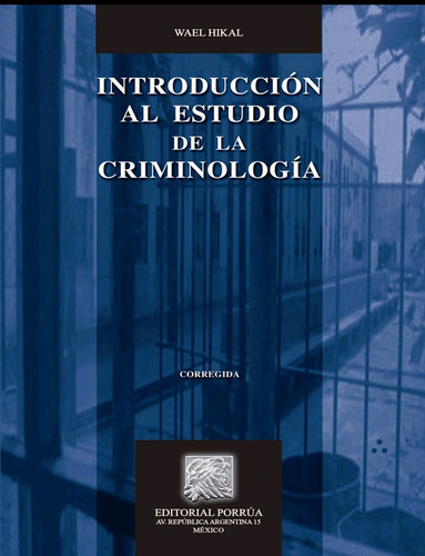 Introducción A La Criminología 