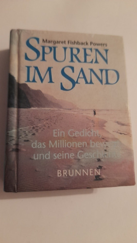 Mini Libro Spuren Im Sand Margaret Fisback En Alemán 