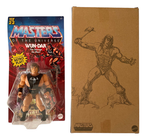 Wun-dar Motu Origins Mattel Creations 2021 Card Poco Doblado (Usado)
