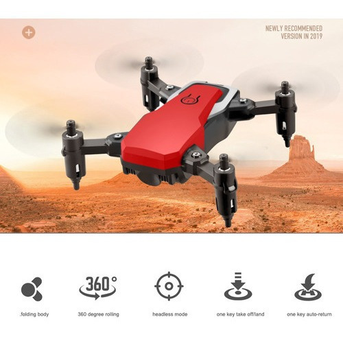 Mini Drone Lf606 2.4g Con Cámara Rc 4k Wifi Fcv