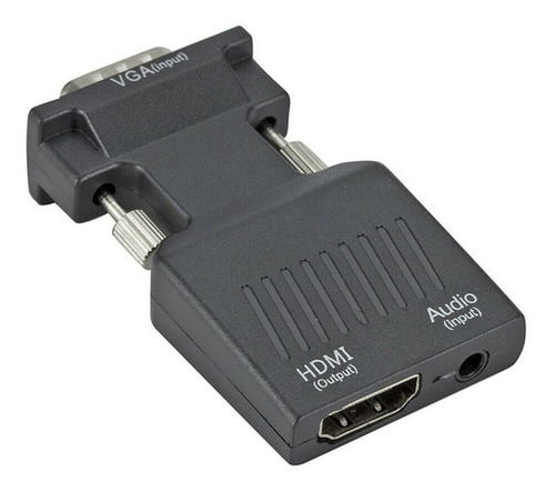 Imagem 4 de 5 de Conversor Adaptador Entrada Vga Macho Saida Hdmi Femea