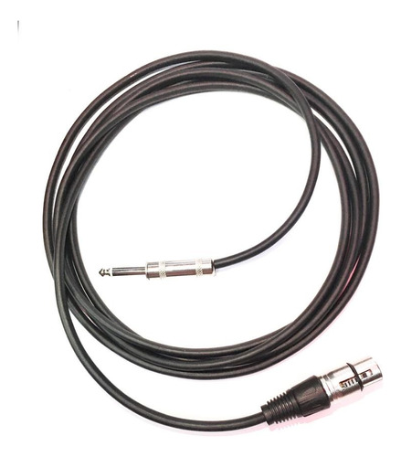 Cable Para Microfono De Xlr A Plug Ts De 1 Metro 