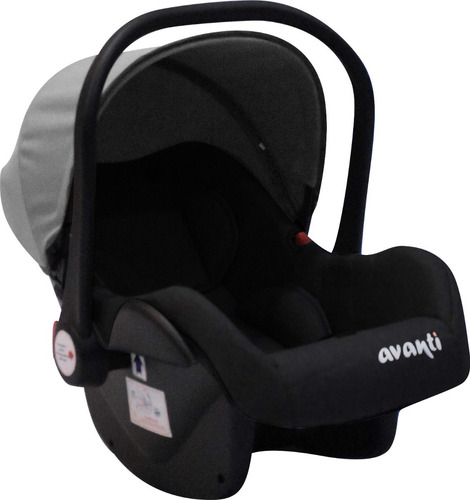 Cochecito de paseo Avanti Smile 3-1 negro con chasis color cobre