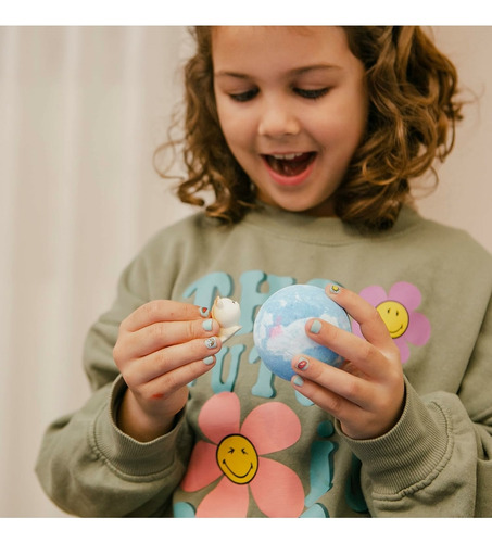 Jabón Para Niños Con Juguetes Y Pegatinas De Gato Kiki&co