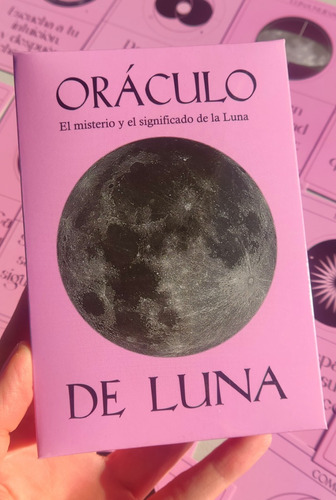 Oraculo De Luna Español + Bolso + Instructivo Español