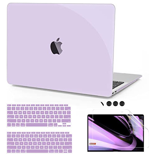 Funda Protector De Pantalla Y Teclado Macbook Air 13 Purple