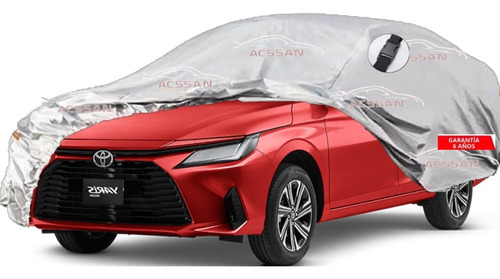 Cover Cubreauto Gruesa Broche,yaris Sedan 2024