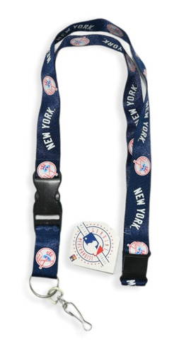 New York Yankees Mlb Porta Gafete Importado 100% Original