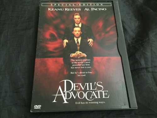 El Abogado Del Diablo Importada Keanu Reeves Dvd