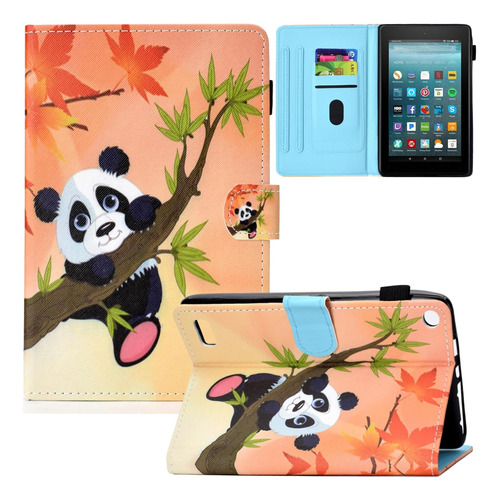 Artyond Funda De Cuero P/ Kindle Fire 7