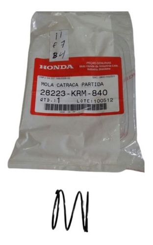 Mola Catraca Partida Nxr150 Bros 06/10 28223-krm-840 Origina