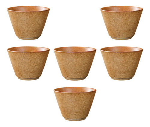Juego De Tazas De Té De Cerámica De 6 Piezas, Taza De Kung
