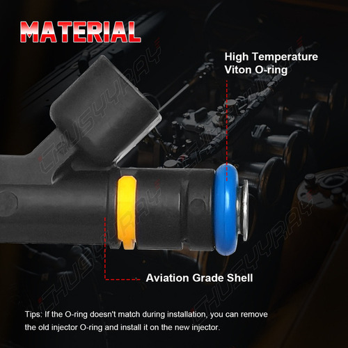 4 Inyectores De Combustible 0280158105 Para Mazda B2300 2.3l