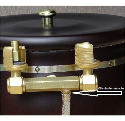Imagem 2 de 2 de Bomba Manual + Válvula De Retenção - Art Chopp