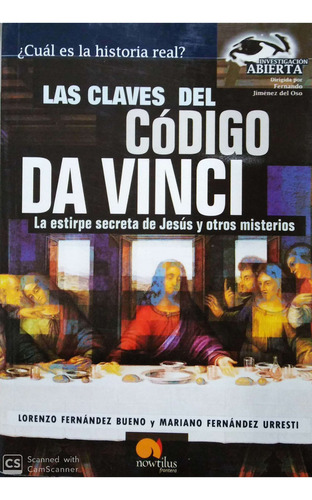 Las Claves Del Codigo Da Vinci : La Estirpe Secreta De Jesu (Usado)