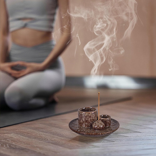 Palo Santo - Soporte Para Incienso 4 En 1 Y Portavelas, Sopo