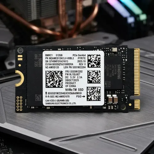 Ssd Samsung 512gb 2242 Nvme M.2 Pcie 4.0 Gen4x4 Notebook Pc Lenovo