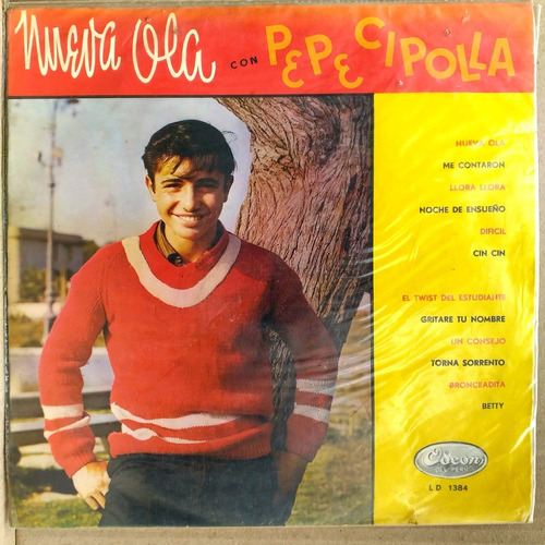 Pepe Cipolla - Nueva Ola Con... - Lp Peru 1964 Rock / Twist