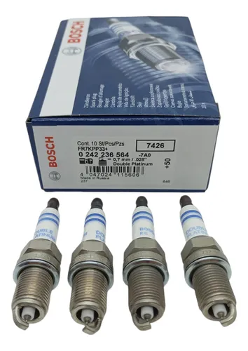 Bujias Bosch Fr7kpp33+doble Platinium Neumovil
