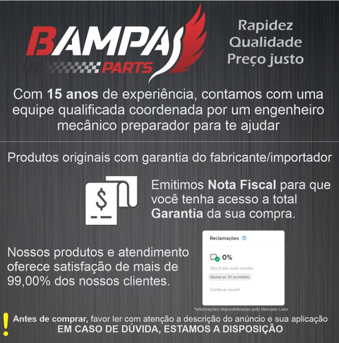 Kit Pastilha Fischer Diant+tras Dafra Maxsym 400 2610+2620