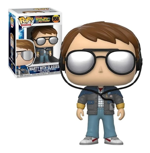 Funko Pop! Marty With Glasses #958 Volver Al Futuro