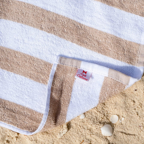 . Arkwright Toalla De Playa Cali Cabana Stripe - Pack De