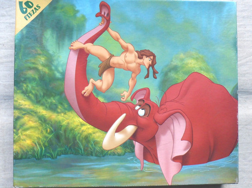 Rompecabezas Puzzles Disney Tarzan 60 Piezas - No Envio