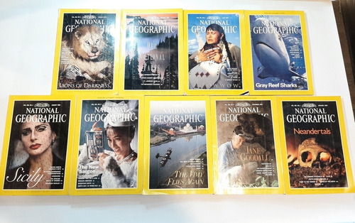 Revistas National Geographic Antiguas. Lote 9 1994-6. 39128