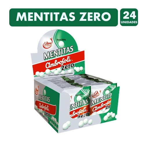 Mentitas Zero (caja Con 24 Unidades)