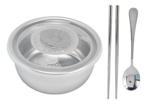 Fiambrera Portátil De Acero Inoxidable 304 Para Niños 1 3 L