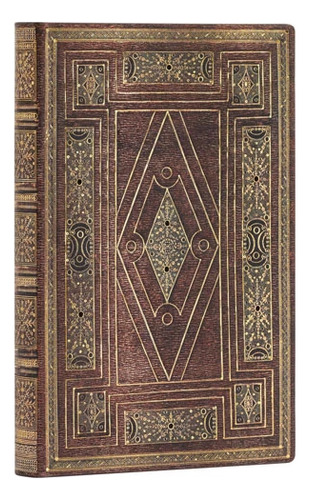 Cuaderno Paperblanks Primer Folio Mini Rayado Marrón