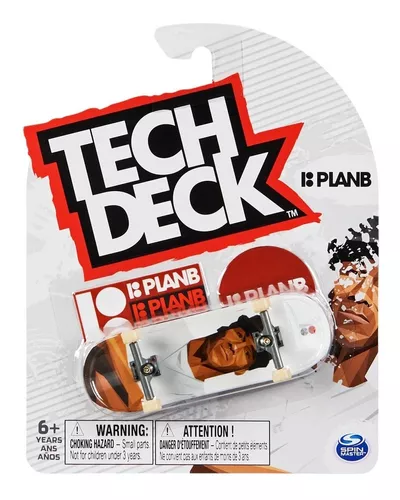 Skate De Dedo Profissional Fingerboard Tech Deck C/ Adesivos