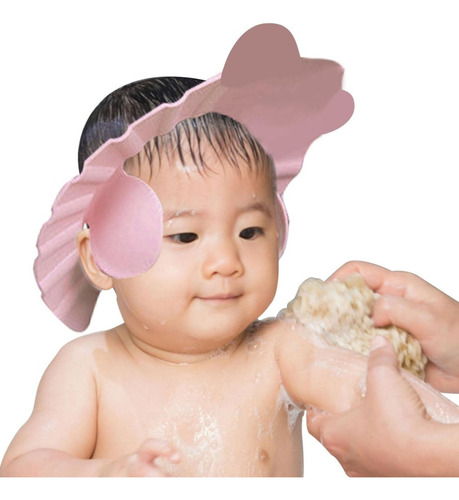 Gorro De Baño Ducha Bebe Infantil Oso Panda Sombrero Niños Rosa Gorro De Baño Oso Panda