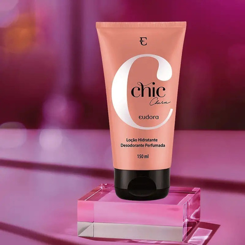 Imagem 3 de 4 de Kit Chic Cherie Loção Hidratante + Desodorante Colônia 95ml
