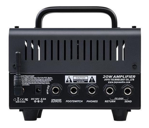Amplificador Pré-valvulado Joyo Bantamp Zombie Xl Footswitch