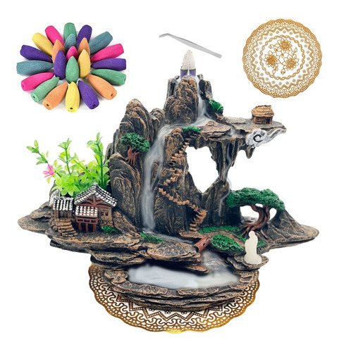 Zvaiuk Mountain Waterfall Incense Burnerbackfall Incense Ho