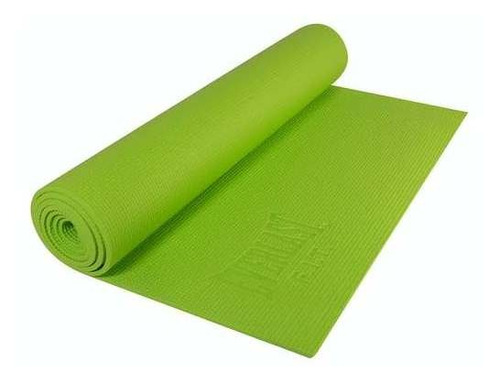 Colchoneta De Yoga 6mm Everlast Verde Lima Mas Strap