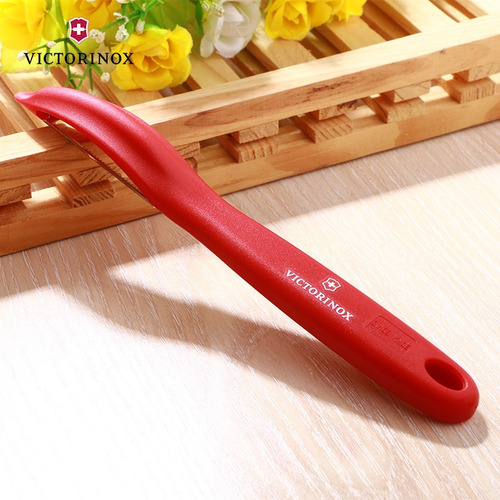 Imagen 2 de 7 de Pelapapas Y Frutas Victorinox Acero Inoxidable Suizo 7.6075