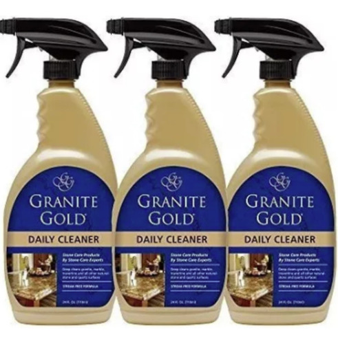 Granite Gold  Para Granito --  Daily Cleaner 710ml  3 Pack