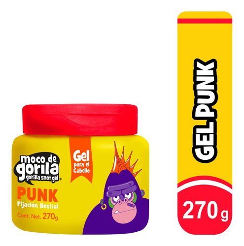 Gel para peinar Moco de Gorila Punk 270g