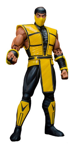 Mortal Kombat Scorpion Figura Storm Collectibles Nueva 