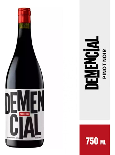 Vino Tinto Demencial Pinot Noir 